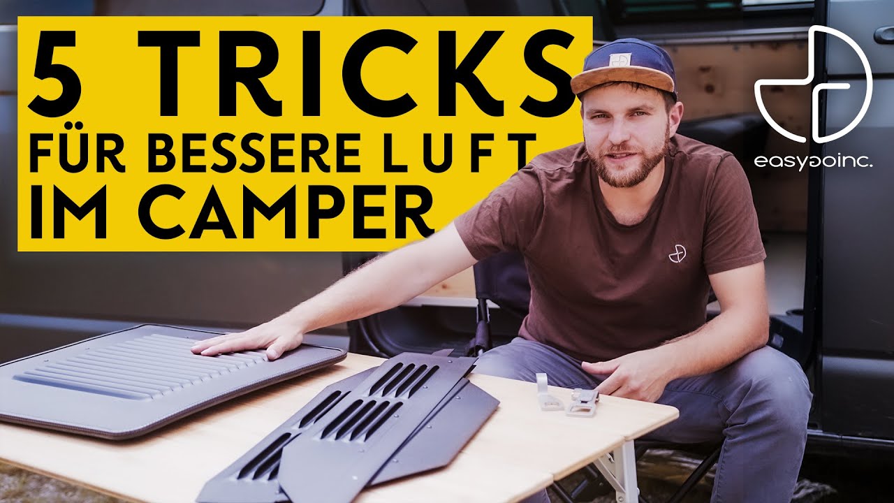 die 5 besten Helfer f&uuml;r gute Luft im Campervan!