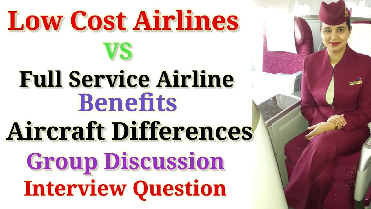 #Indigo Group Discussion Topic ||Low Cost Airline Vs Full Service Airline | Harjeet's World