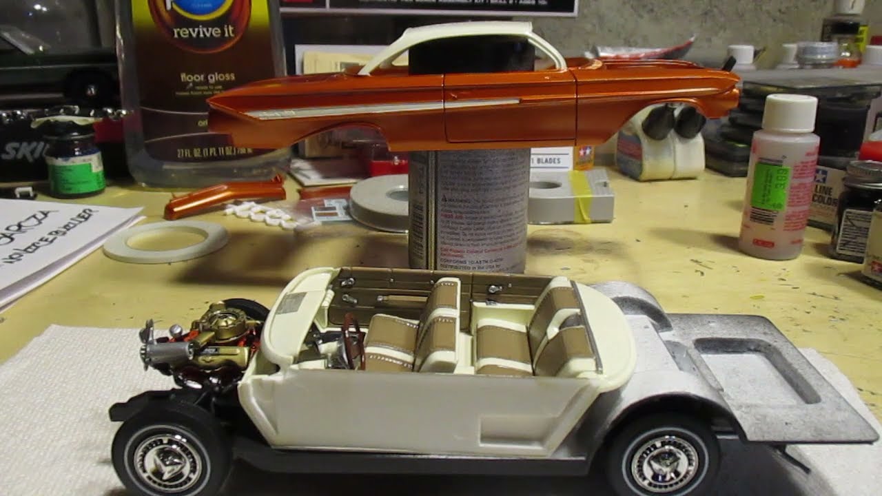 Plastic Models - 1/25 AMT 1961 Chevy Impala SS - Work In Progress #2