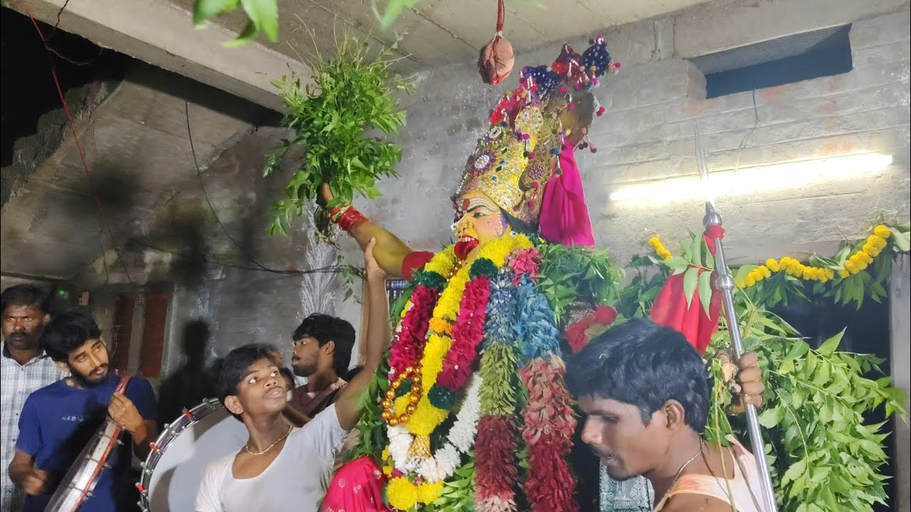 అమ్మ బయలుదేరింది.... 🙏💥❤‍🔥 # durgamma sambaram in thottharamudi #mgrchannel #thottharamudi #🙏💥