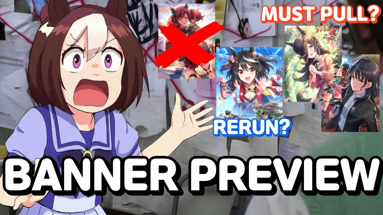 These are the MUST PULL Banners in Uma Musume