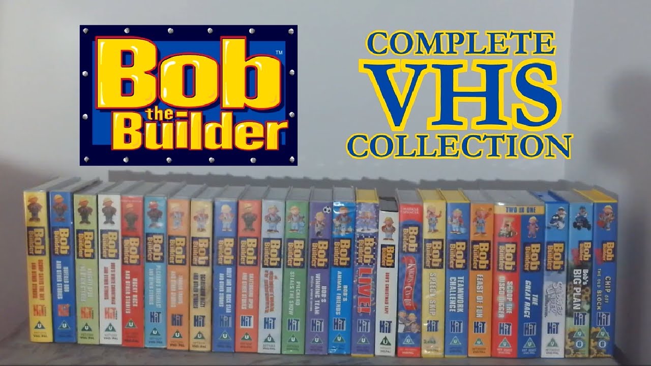 My Bob the Builder VHS Collection (2026, COMPLETED)