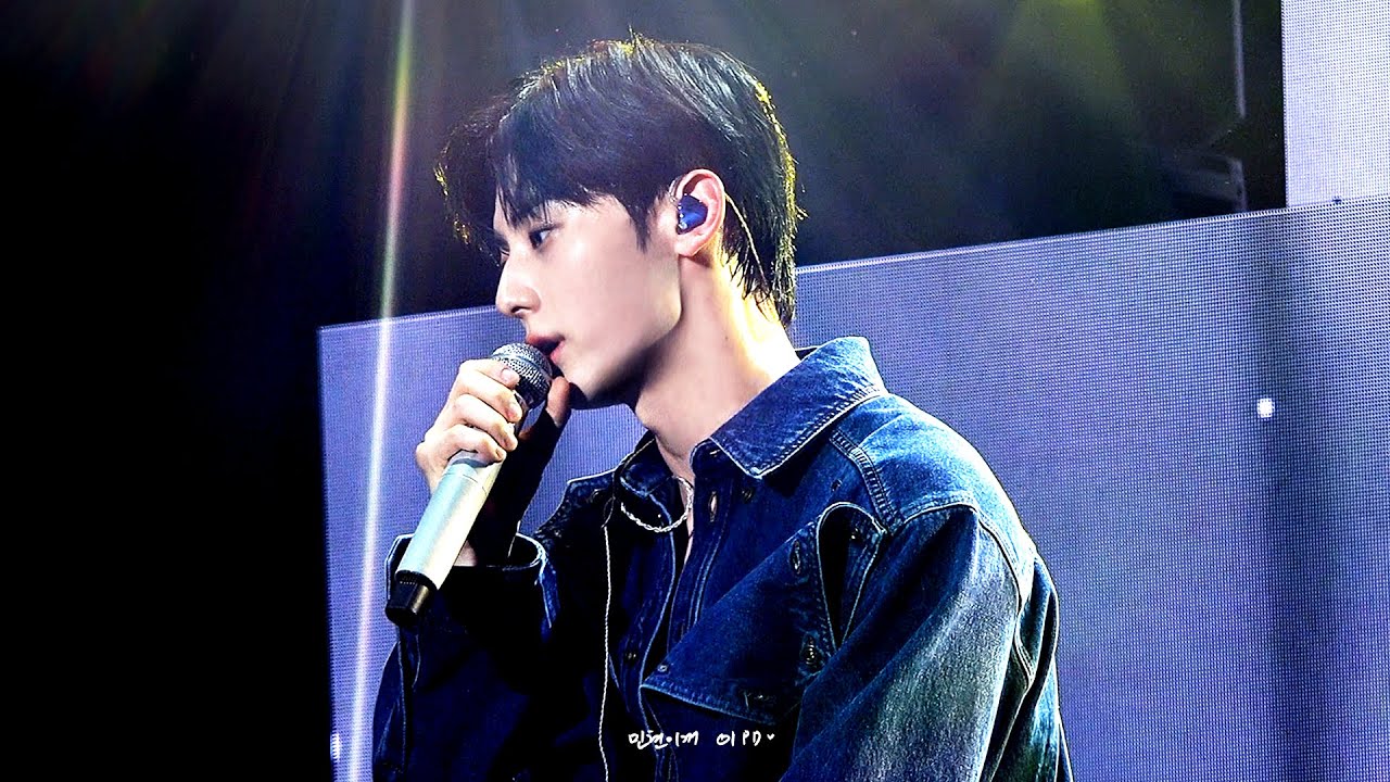 [4k] 230805 황민현 미니콘서트 UNVEIL 황민현의 음악앨범 (시간을 거슬러/눈사람/백야/미쳤나봐 cover)