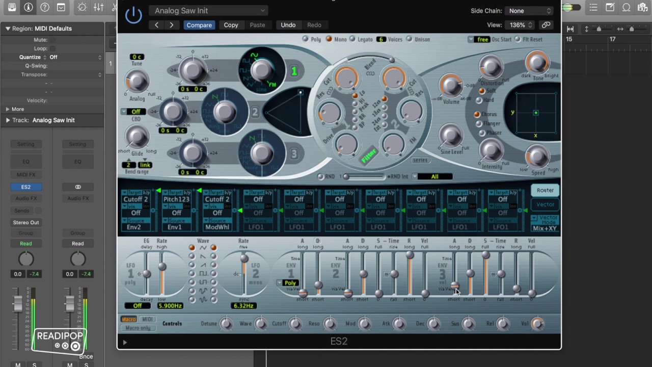 Create 808 Bass & 808 Glides in Logic Pro X