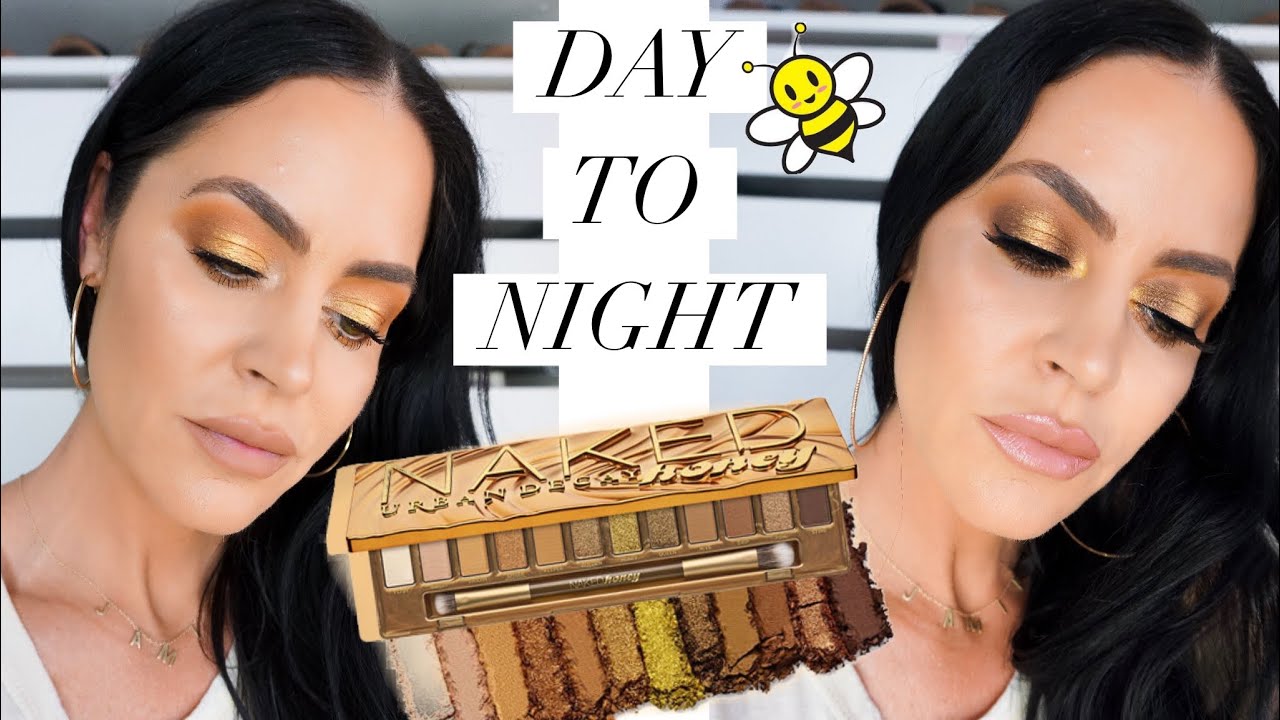 URBAN DECAY NAKED HONEY | 2 LOOKS DAY TO NIGHT