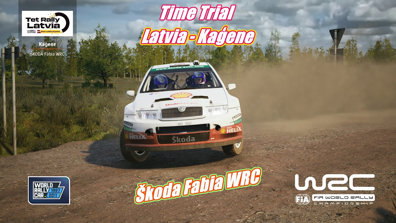 EA Sports WRC | Latvia - Kaģene | Škoda Fabia WRC | 2k