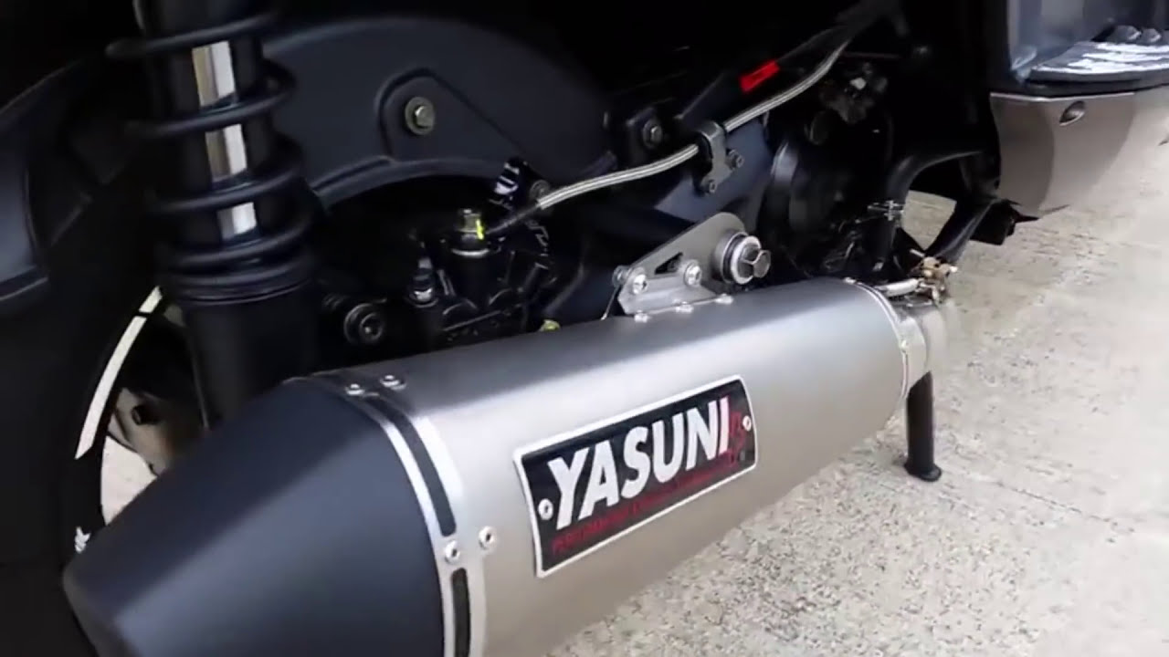 Comparativa Escape Kymco Super Dink 125 ( Yasuni - Ixil - LeoVince - Turbo Kit - J. Costa )