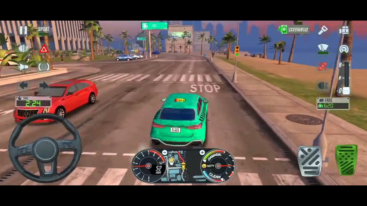 TAXI DRIVING GAME | taxi sim 2022 androidgameplay #gamingvideos