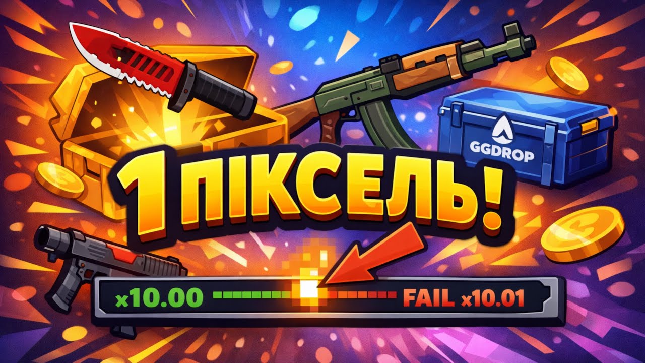 ЗЛОВИВ 1 ПІКСЕЛЬ В АПГРЕЙДІ! ТАКЕ БУВАЄ РАЗ НА МІЛЬЙОН! ЗРОБИВ ДУРНИЙ ВЧИНОК І ПОЖАЛКУВАВ!?