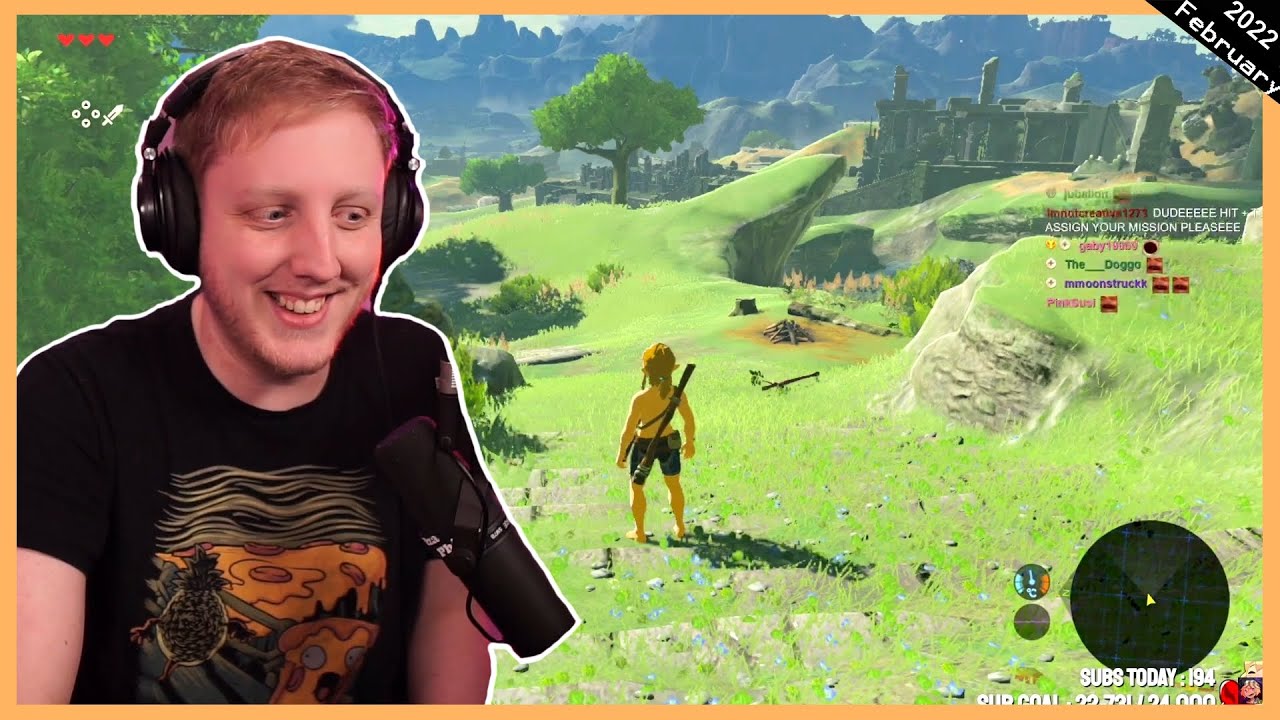 Chill Zelda stream first playthrough #1 - Philza VOD - Streamed On February 17 2022