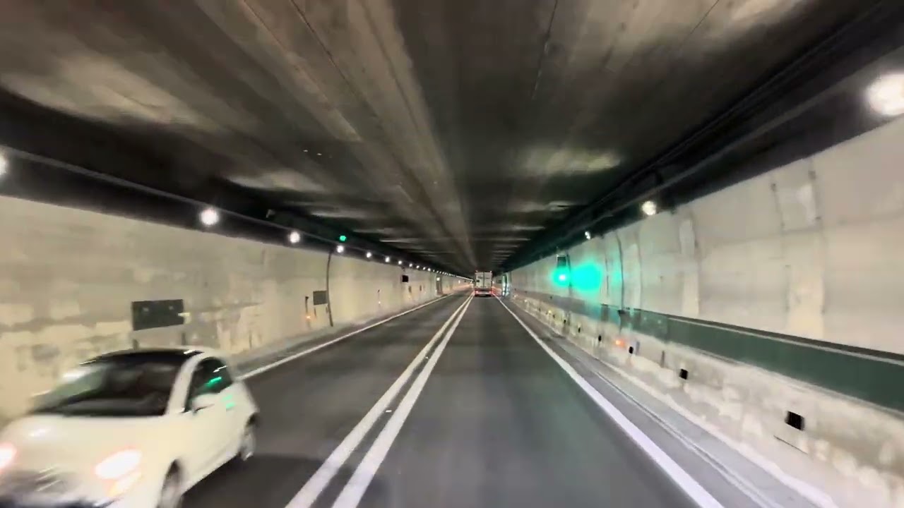 Crossing Frejus Tunnel of Italy 🇮🇹 12.868km long. 382€ per truck.Who watched to the end???☺️☺️☺️😘
