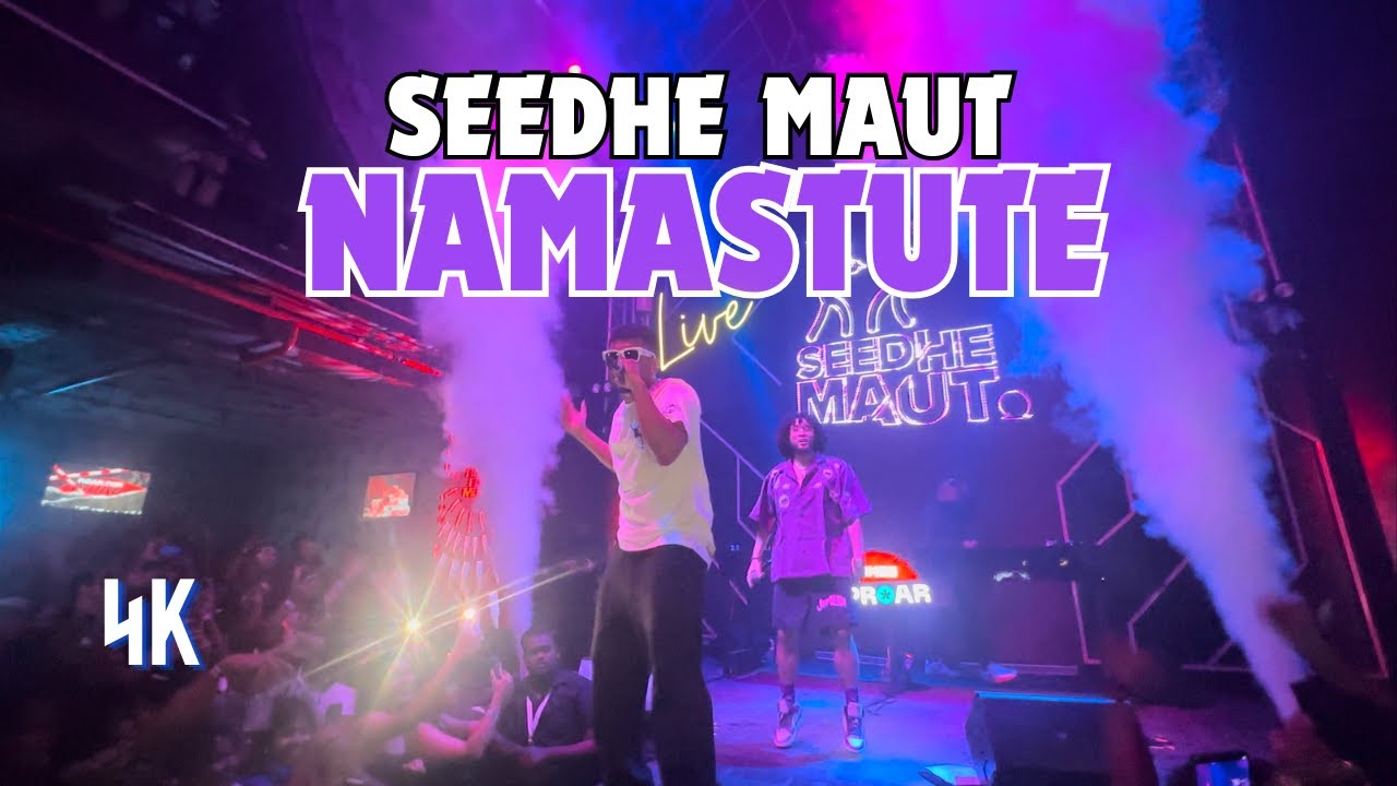 Seedhe Maut - NAMASTUTE LIVE | Simba Uproar Bangalore NYE 2024