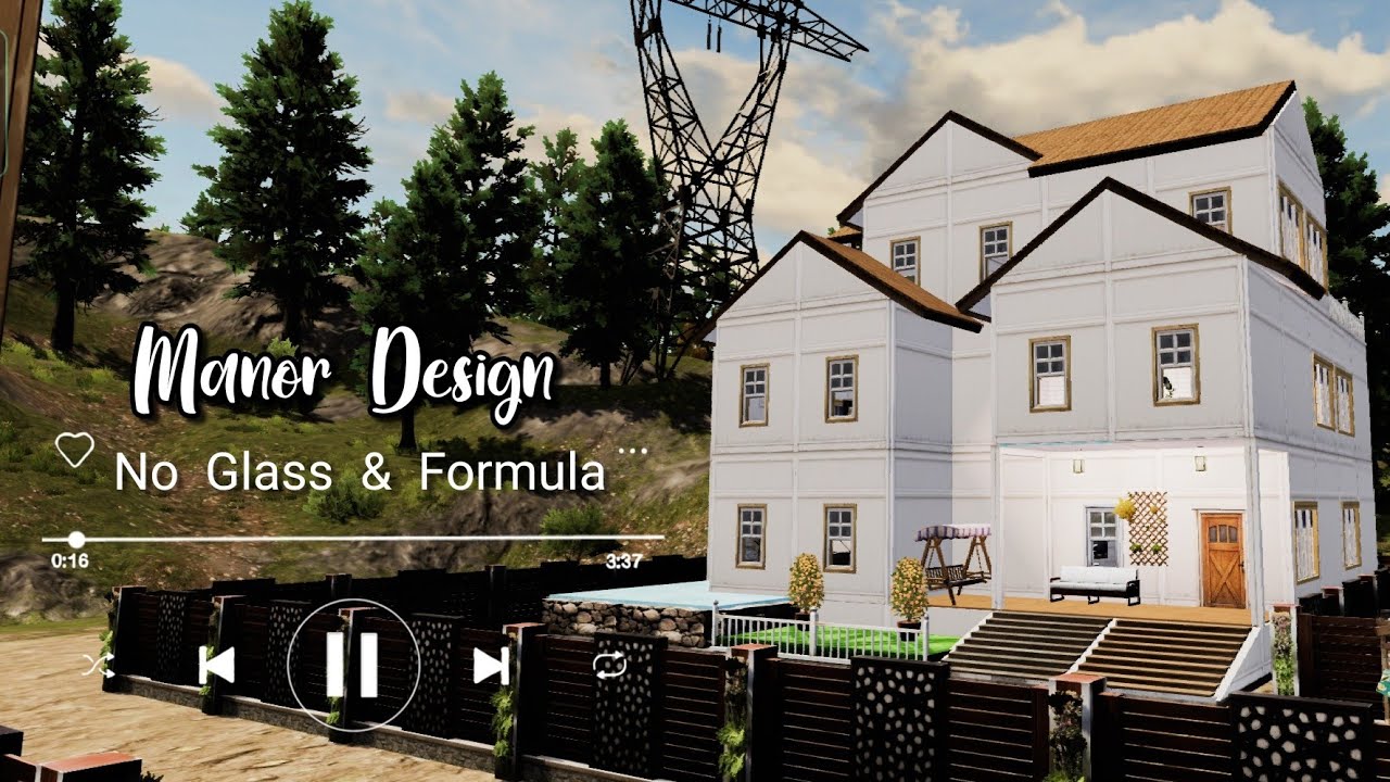 LifeAfter Manor Design - Back To Basic No Formula & Glass