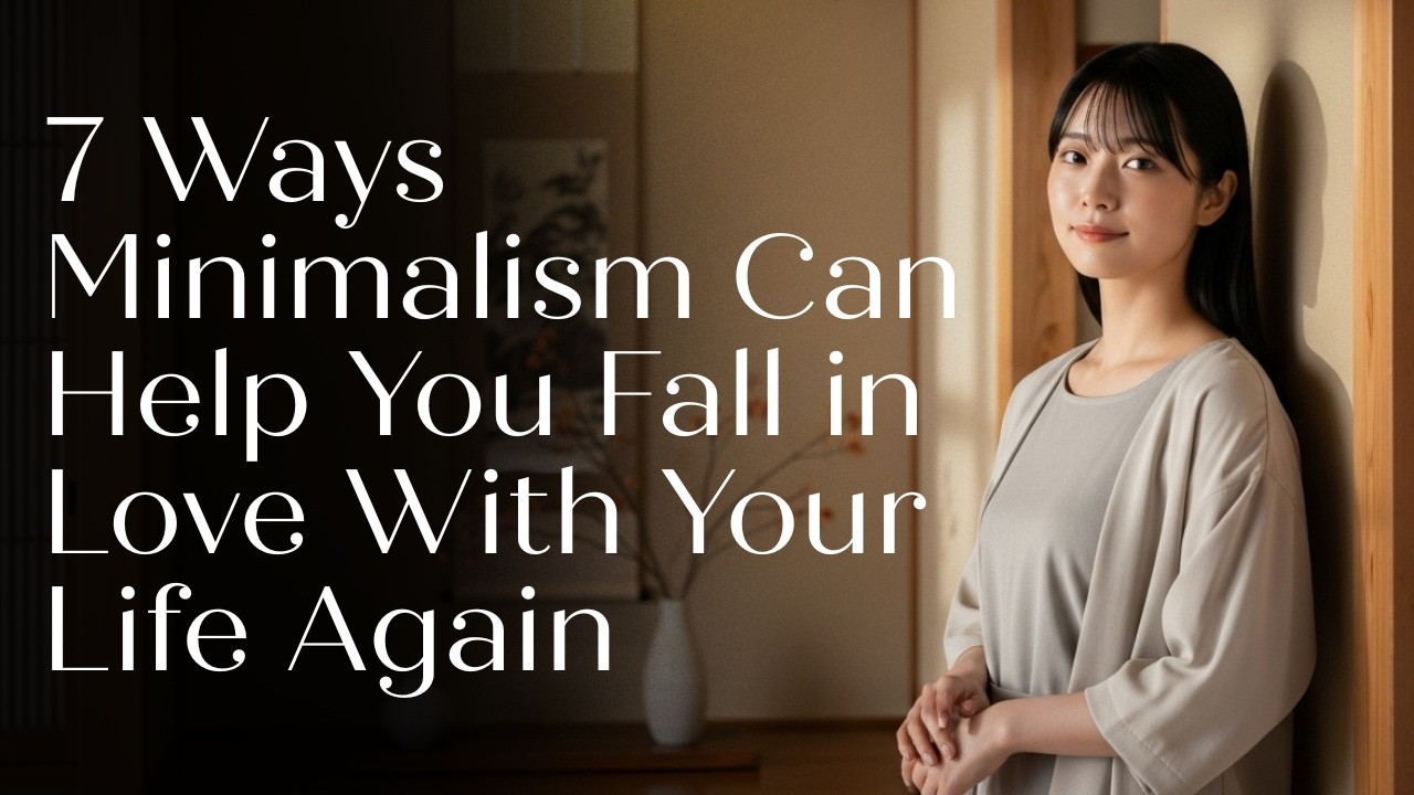 7 Ways Minimalism Can Help You Fall in Love With Your Life Again