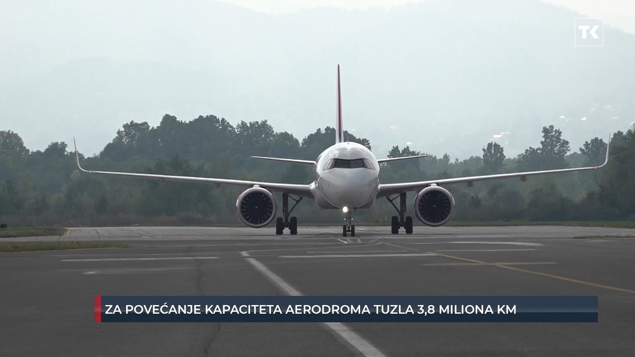 Širenje platforme i nova rasvjeta: Međunarodni aerodrom Tuzla očekuje rekordnu godinu
