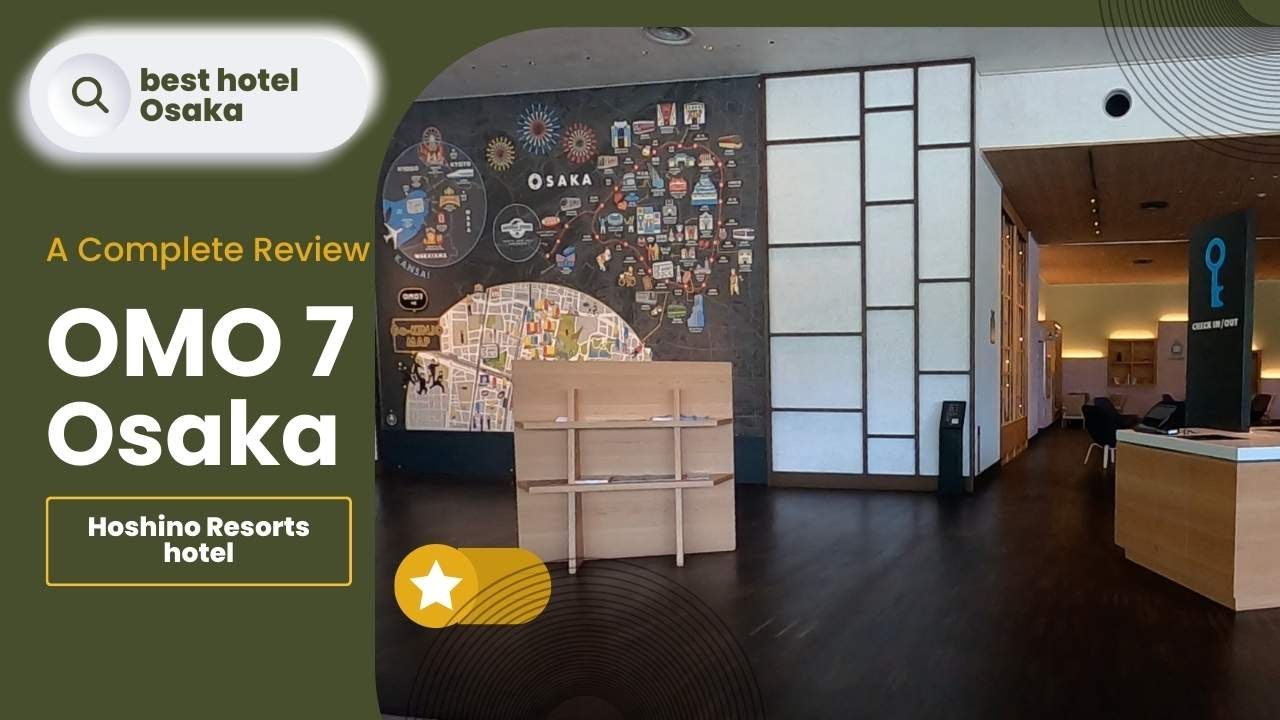 OMO 7 Hotel in Osaka Japan #viralvideo #japanvlog #omo7 #fyp #liburandijepang #japanvacation #osaka