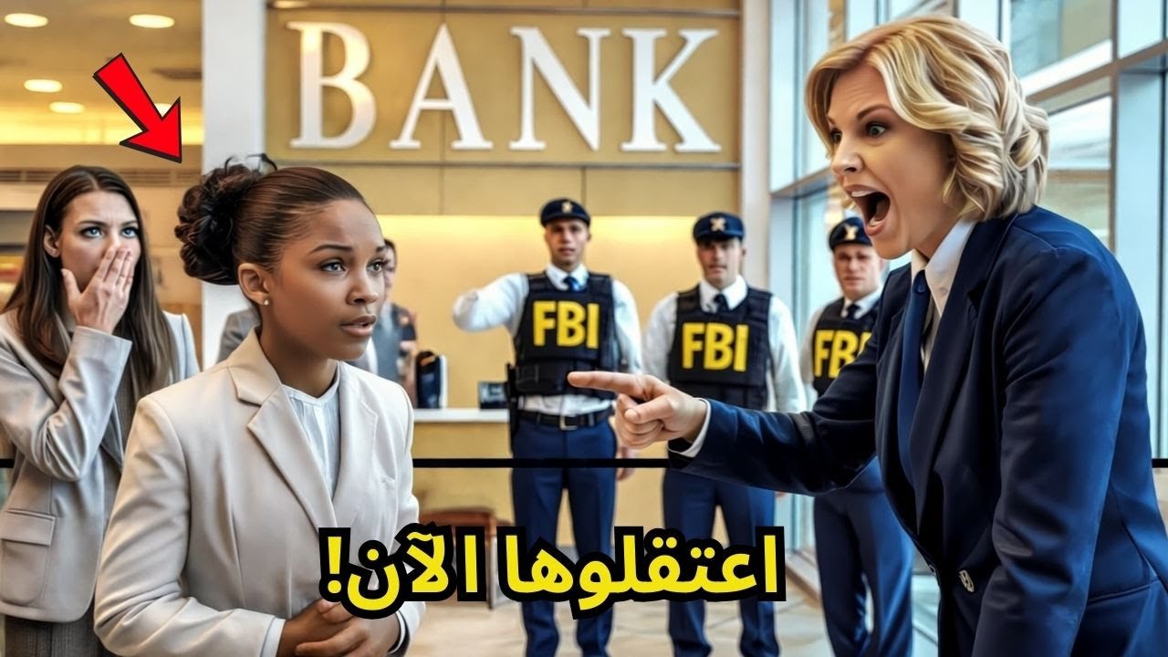 مديرة بنك بيضاء تستدعي الـFBI لاعتقال فتاة سمراء – والمديرة الغبية دفعت الثمن غالياً