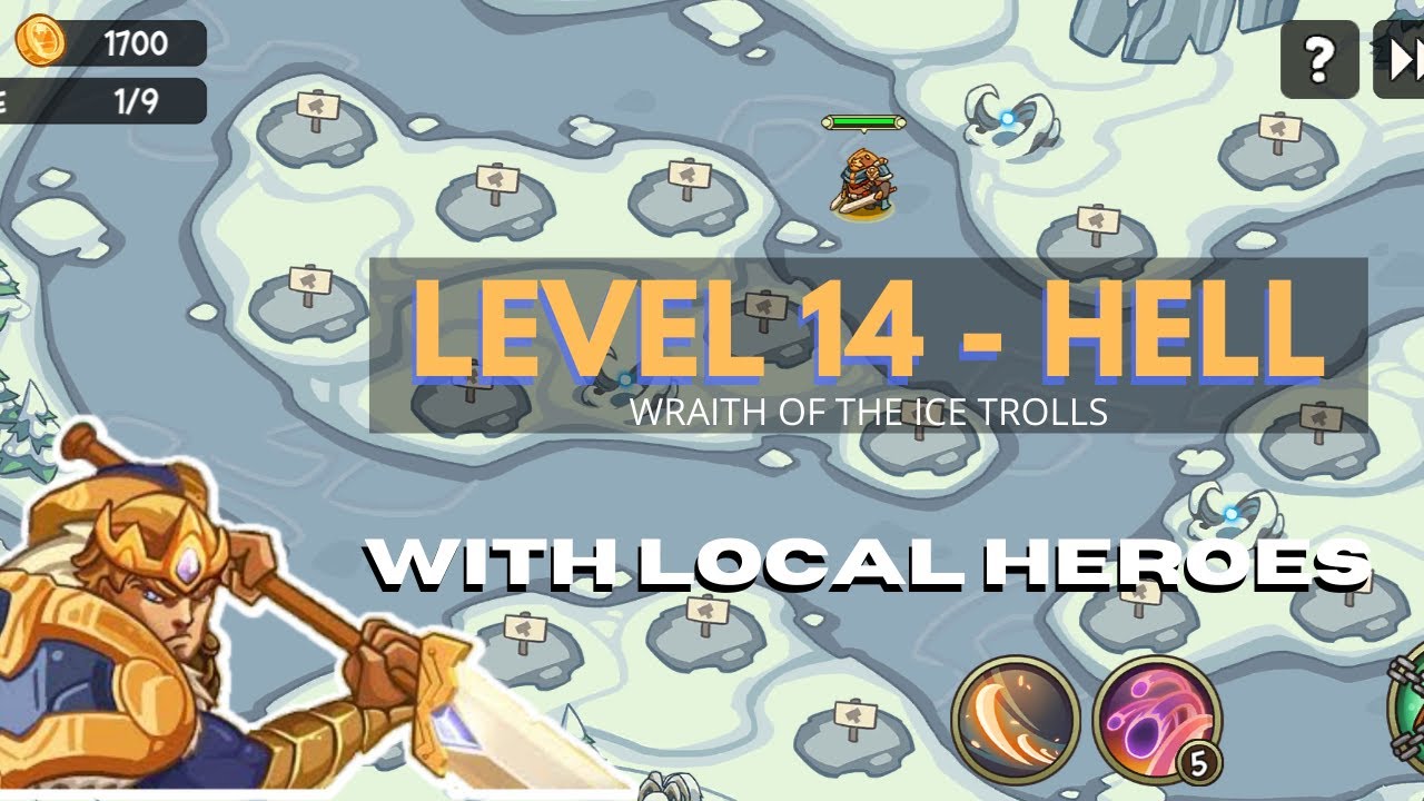 Empire Warrior TD: Level 14 - HELL / NEW MAP VERSION