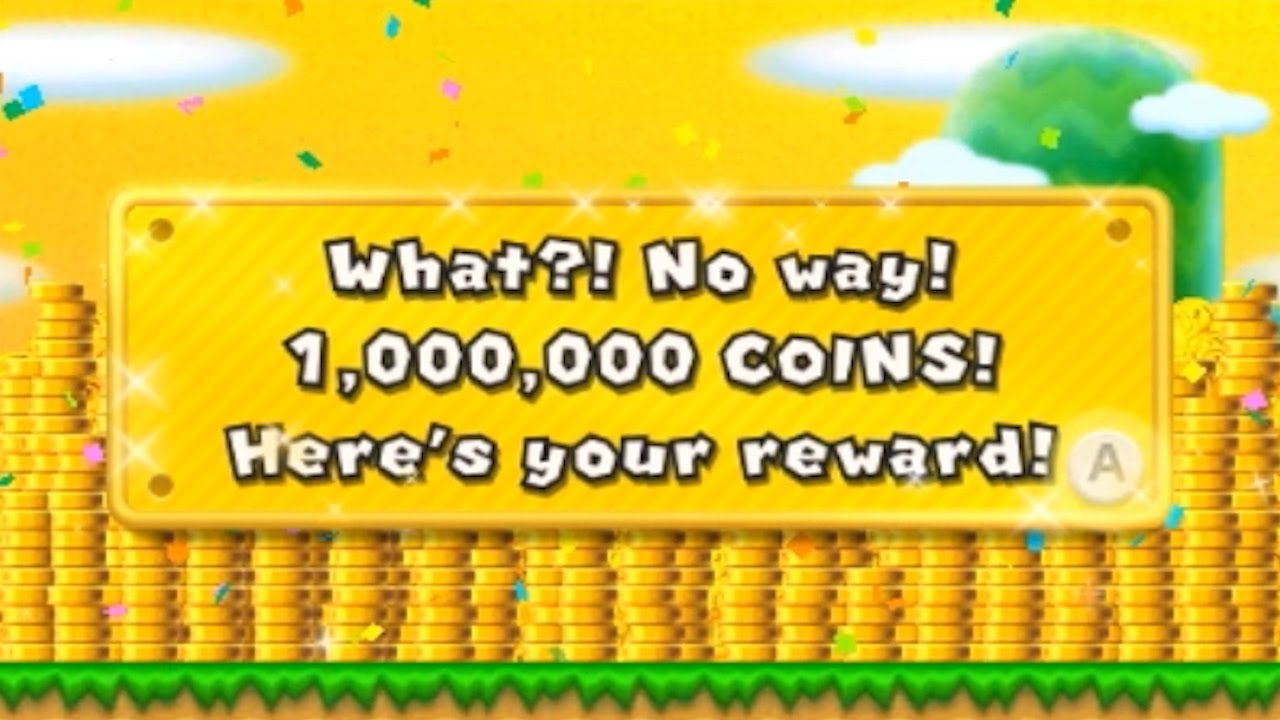 New Super Mario Bros. 2 (3DS) - 1 Million Coins