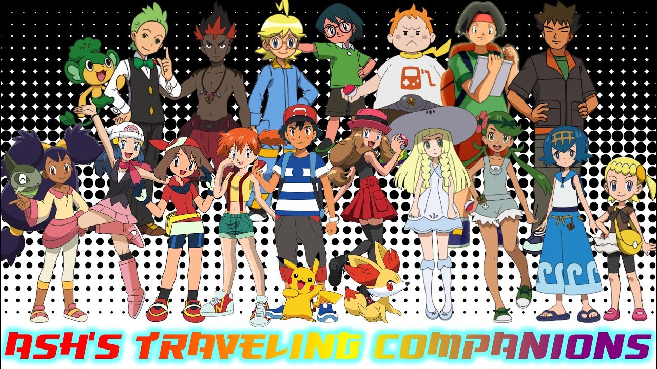 Ash's Traveling Companions