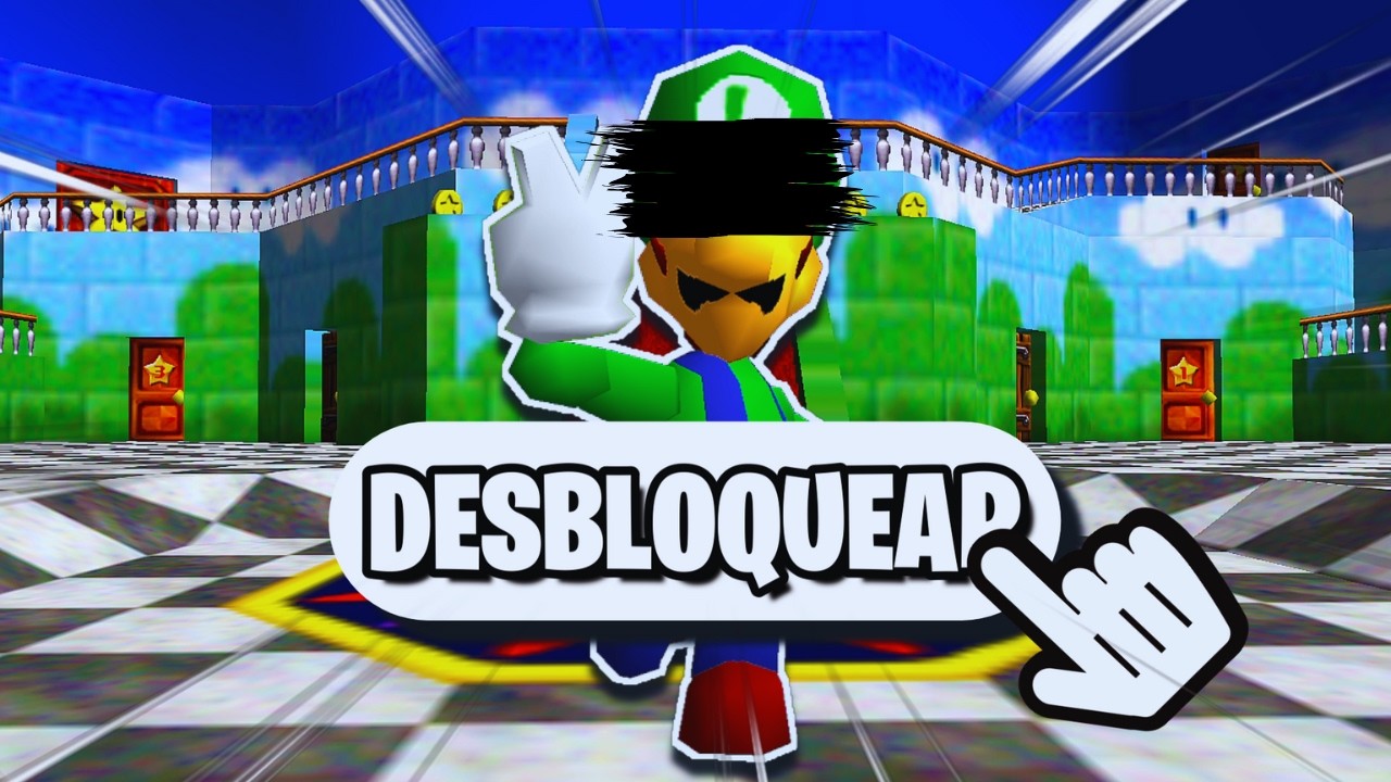 ¡DESBLOQUEAR a LUIGI en SUPER MARIO 64 es un MITO!