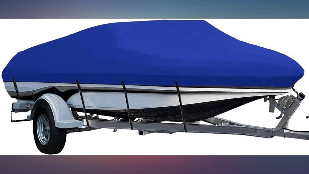 LEADALLWAY Boat Cover 210D Polyester Cover Marine Grade Trailerable Boat Cover,Fits review