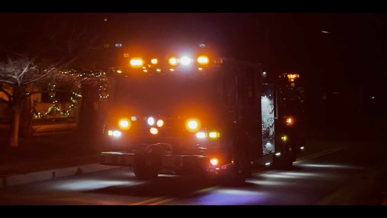Fire Response to a Structure Fire in Cheltenham, PA