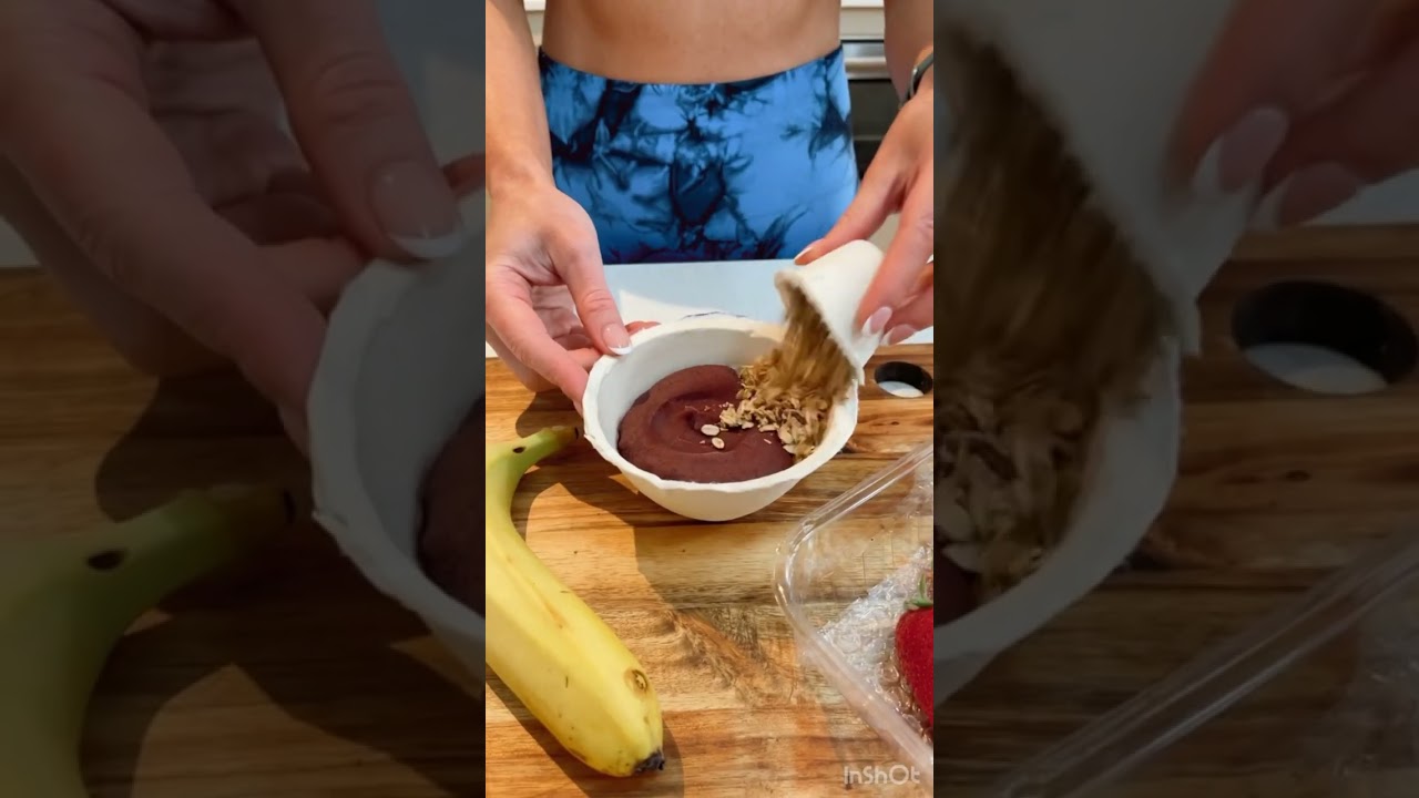 Low Calorie Budget Friendly Acai Bowl #healthyfood #weightloss #fatloss #weightloss #healthyrecipe