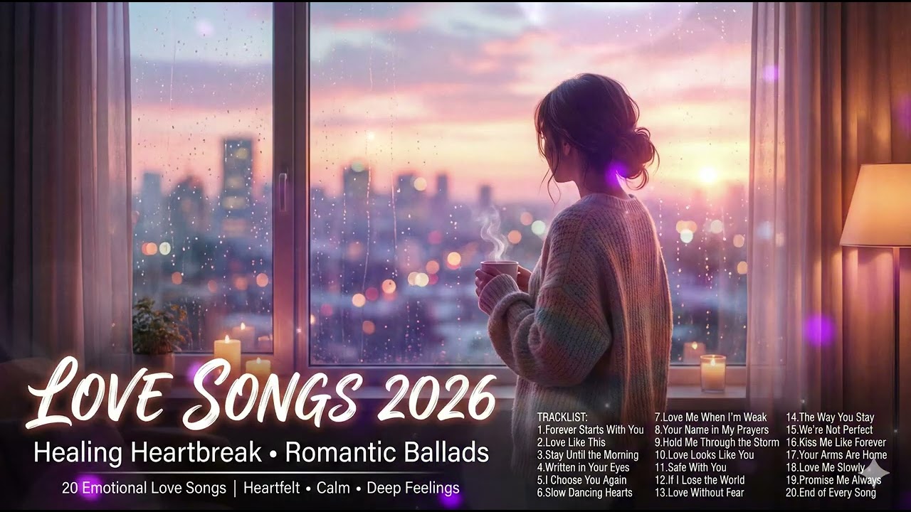Beautiful Heartbreak Songs That Heal Deep Feelings Love Ballads 2026