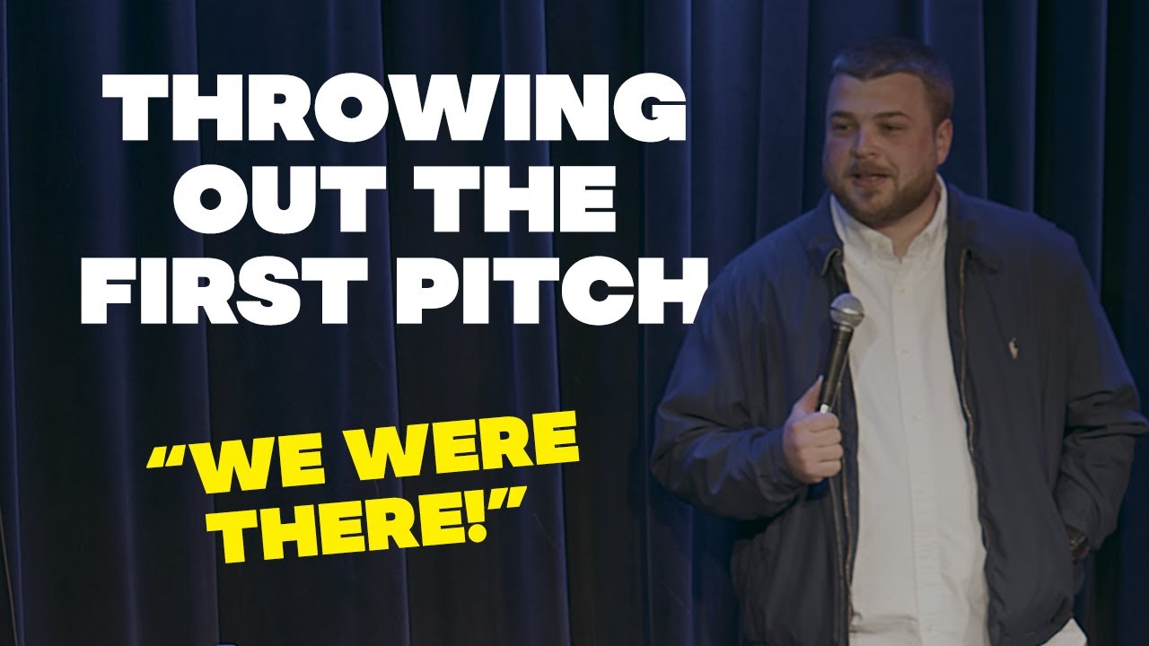 I threw out the first pitch at a minor league baseball game - Aaron Weber - Standup Comedy