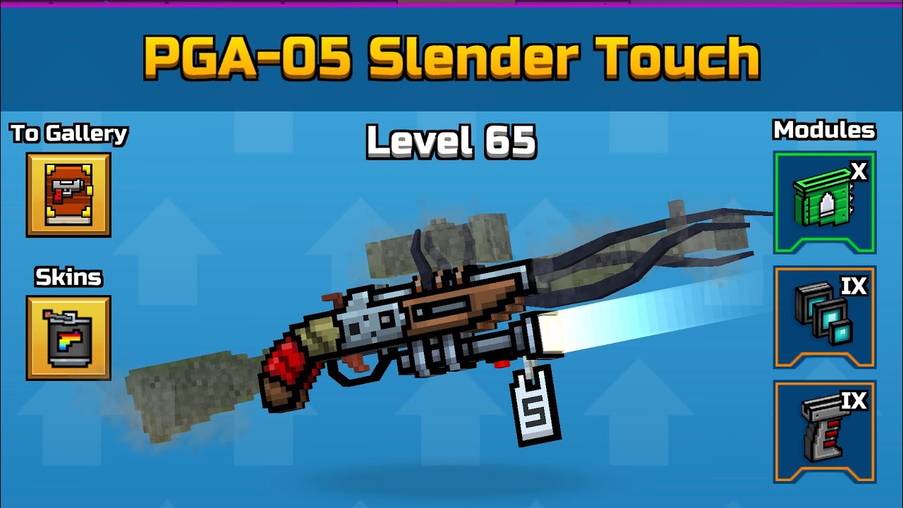 PGA Slender Touch Gameplay 3 Cat Spam Pixel Gun 3D | Blindness Lottery Sniper