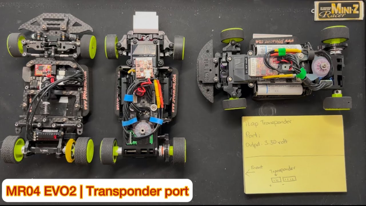 Tip of the day #12 - MR04 EVO2 | Where to plug your iLap Transponder