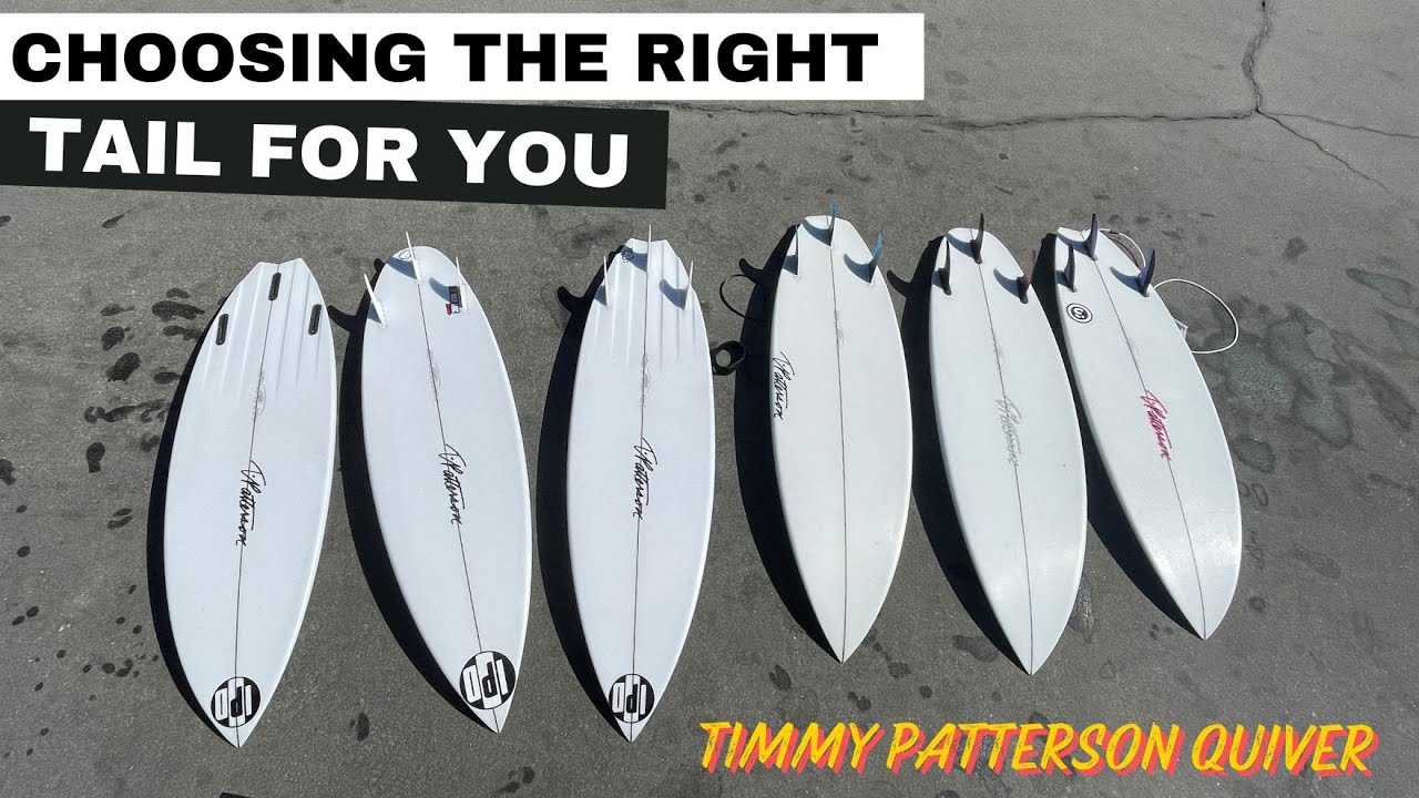 Deep Dive Into the World  of Surfboard Tails