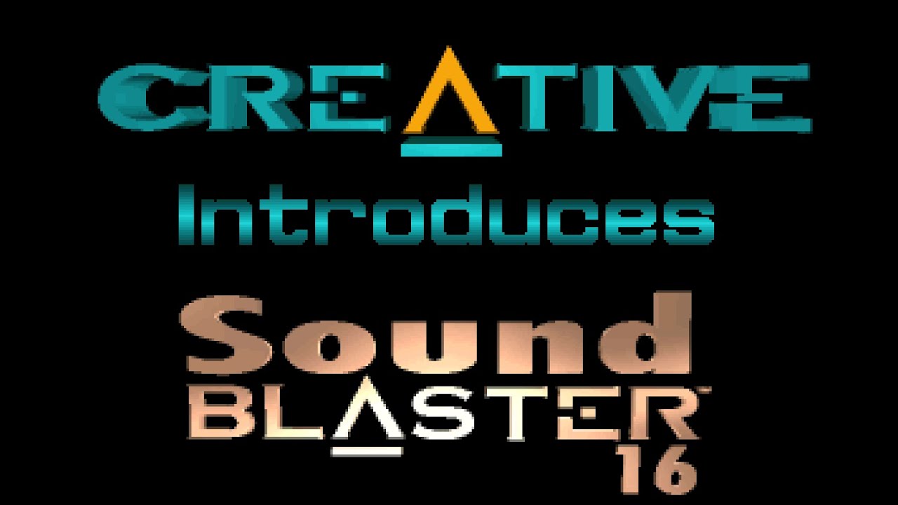 Creative Sound Blaster 16 demo