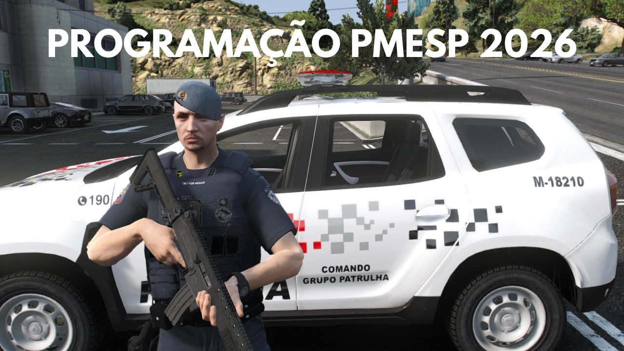 DUSTER COMANDO GRUPO PATRULHA | PROGRAMAÇÃO PMESP 2026 🔥🚨(CONTATO PARA COMPRA NA DESCRIÇÃO!)