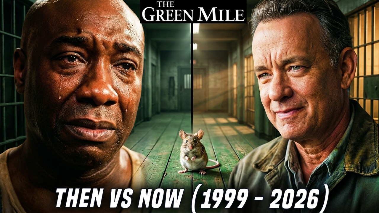 The Green Mile (1999)🐭 Tom Hanks, Michael Clarke Duncan & Cast ⏳ Then vs Now 2026