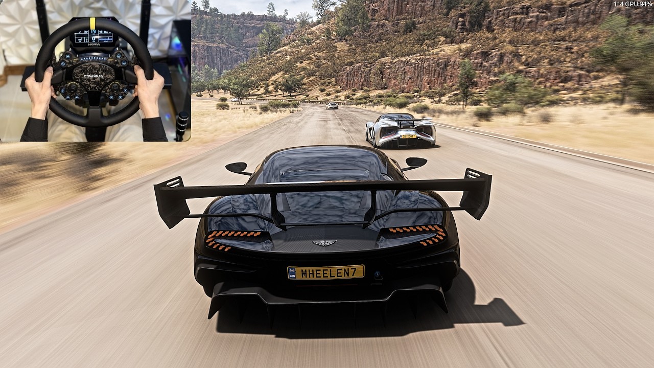 1191HP Vulcan AMR Pro 2017 |Racing The Goliath Forza horizon 5  |Steering Wheel Gameplay