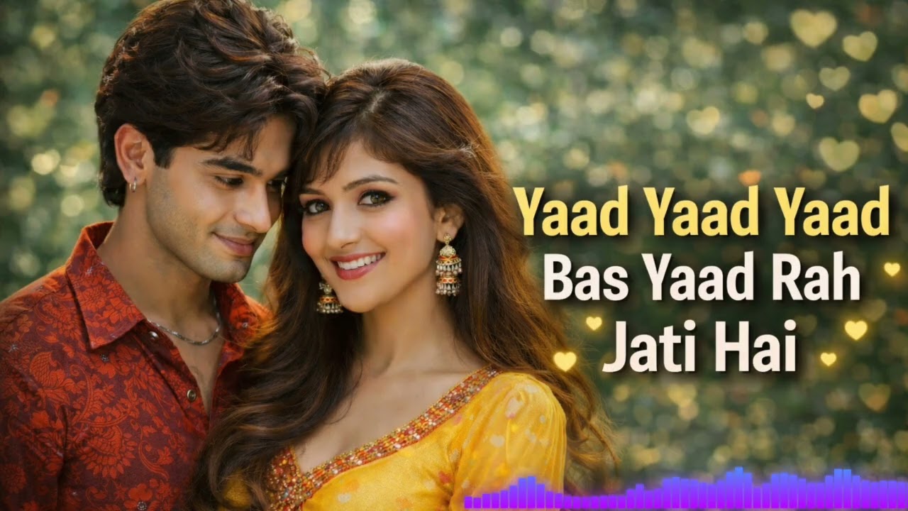 Yaad Yaad Yaad Bas Yaad Rah Jati Hai 💞 | 90s Style Romantic Song 🎧 | True Love Song ❤️