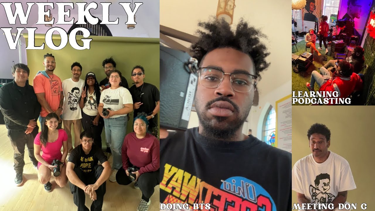 I Met Chicago Legend Don C & Learned How To Setup A Podcast! (vlog)