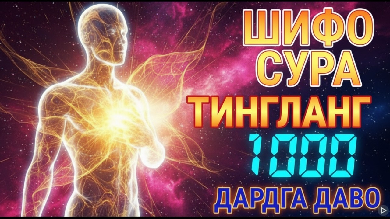 🏥 Танадаги Оғриқ ва Касалликларни Даволаш: 🕋 Кучли Руқия ва Шифо Сураси