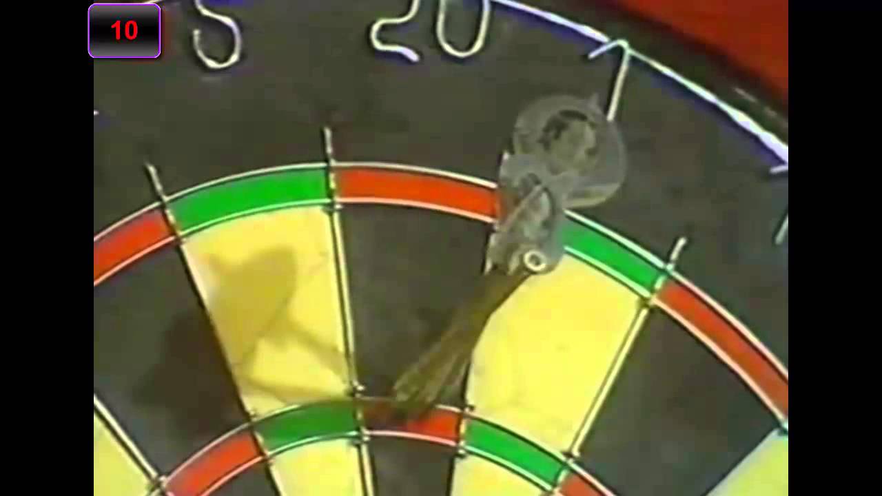 Leighton Rees 1st 10 Darter Ever Seen On TV - With Corrected Scoreboard