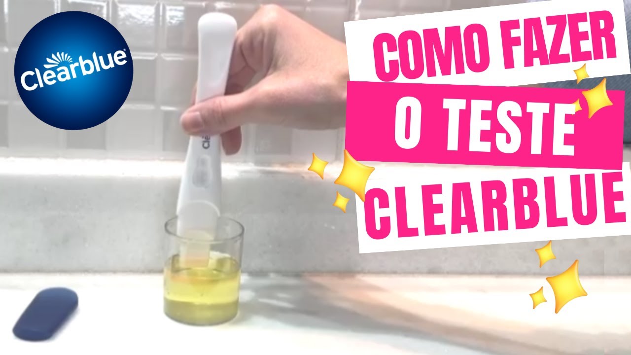 ✅ COMO FAZER TESTE DE GRAVIDEZ DA CLEAR BLUE