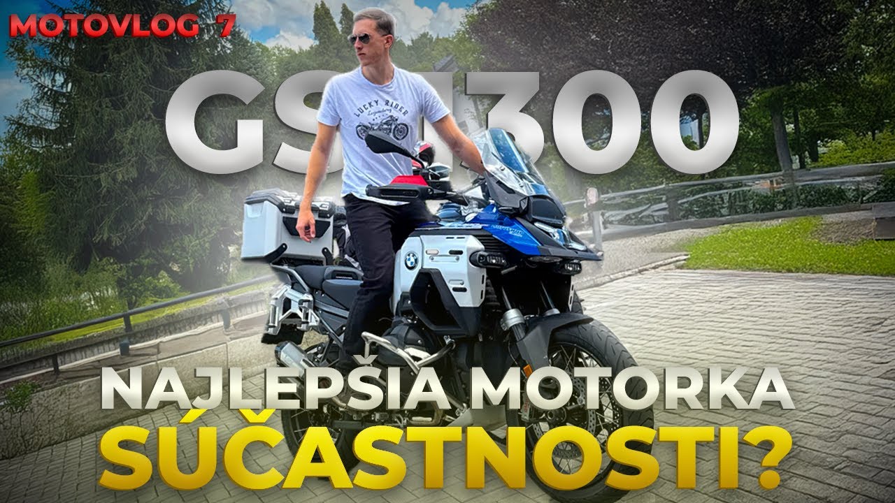 BMW R 1300 GS ADVENTURE jazdí samé. (MOTOVLOG 7)