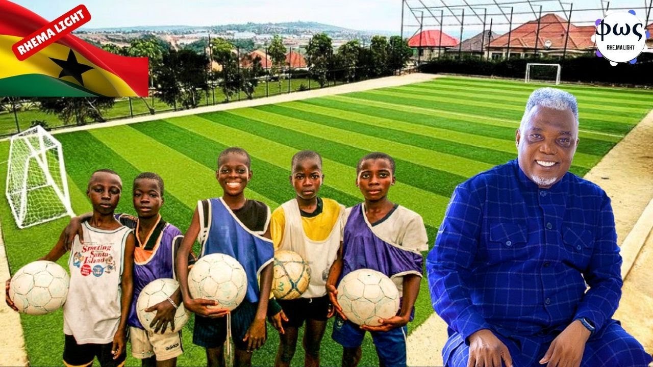 PROPHET IN GHANA🇬🇭 BUILD ULTRA MODERN ASTROTURF🏟️ FOR YOUNG PLAYERS