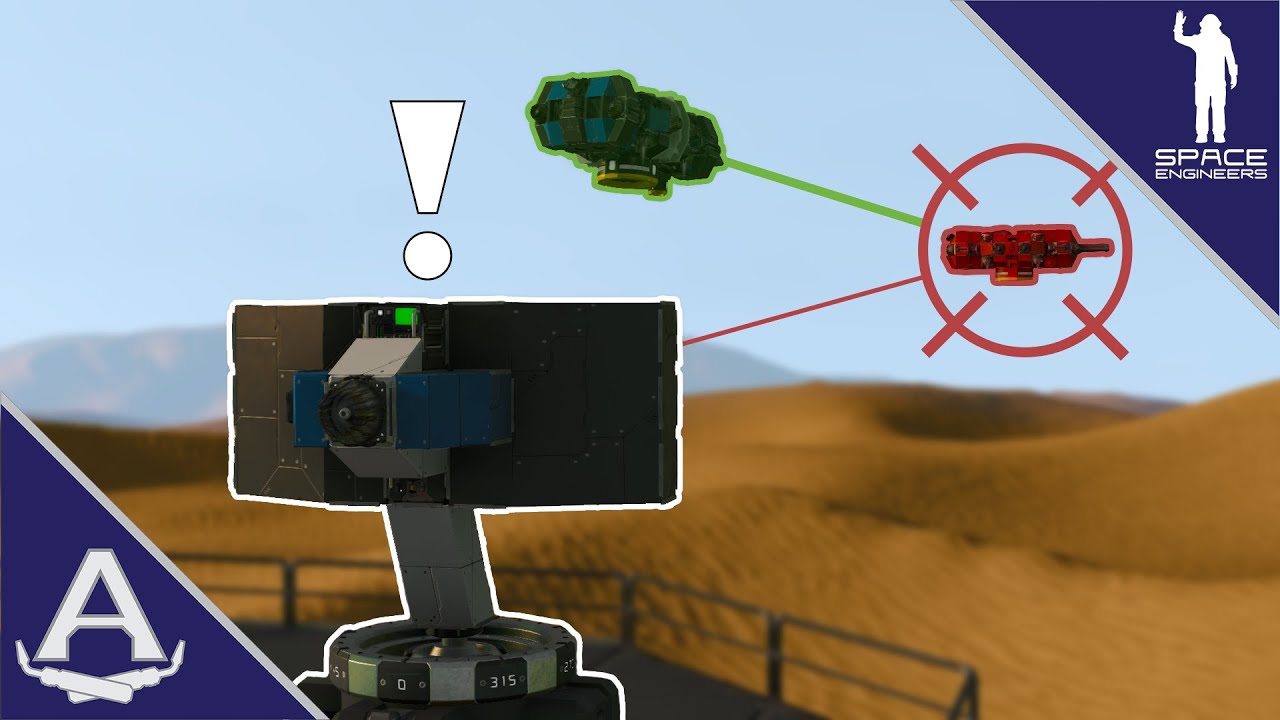 Как создать радар с искусственным интеллектом — обновление ИИ от Space Engineers Automatons