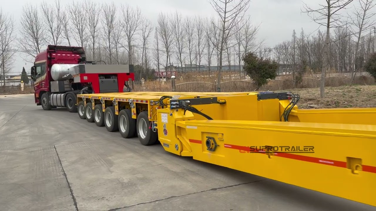 220 Tons, 9m Extend to 15m + 6+6+6m Compatible with THP/SL Modular Trailer. #VesselBridge