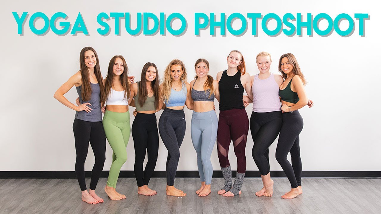 On Location Lighting for a Yoga Photoshoot in a Yoga Studio | Photography Light Setups