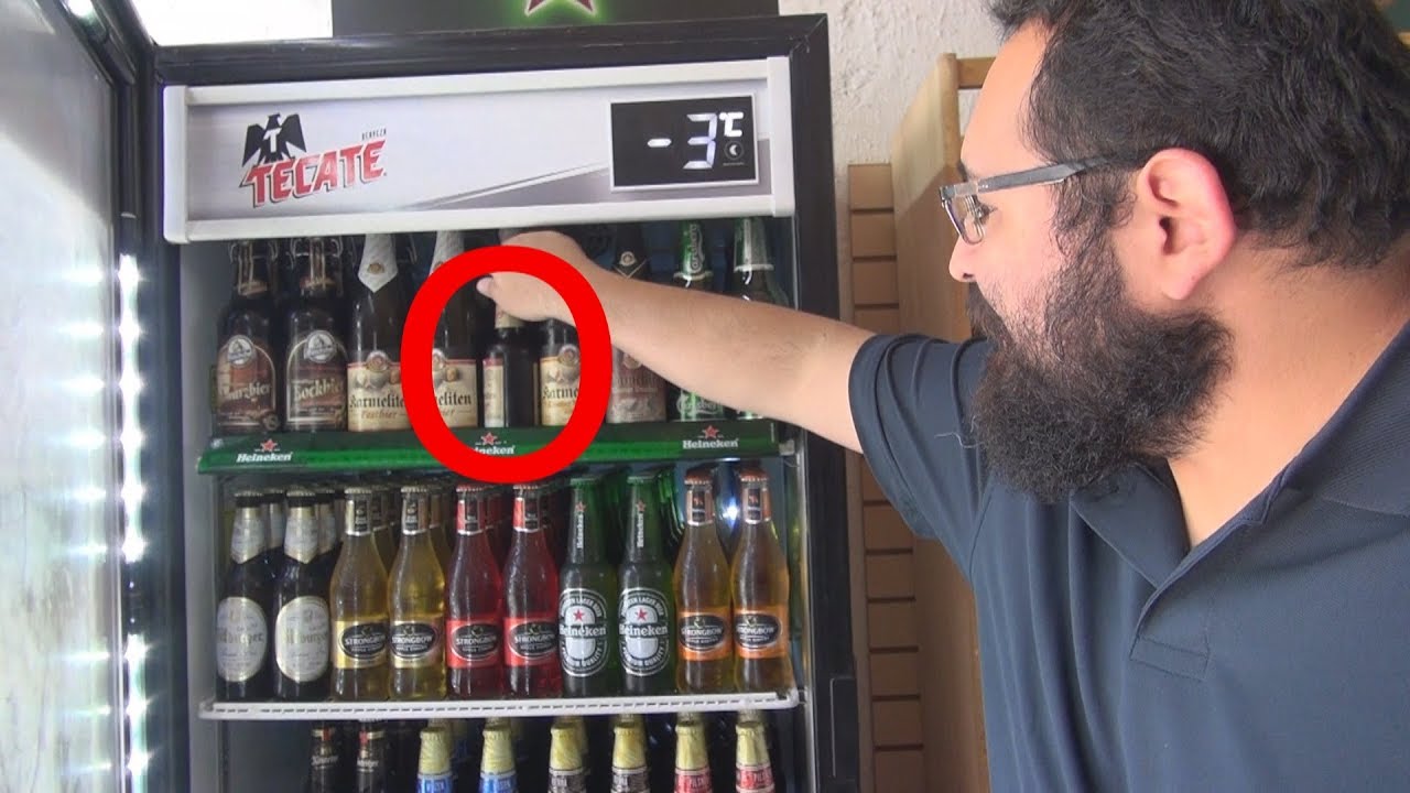CATANDO UNA CERVEZA SORPRESA