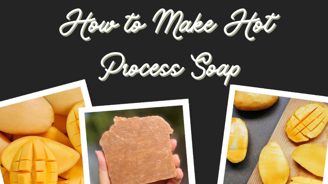 Making Mango Hot Process Soap