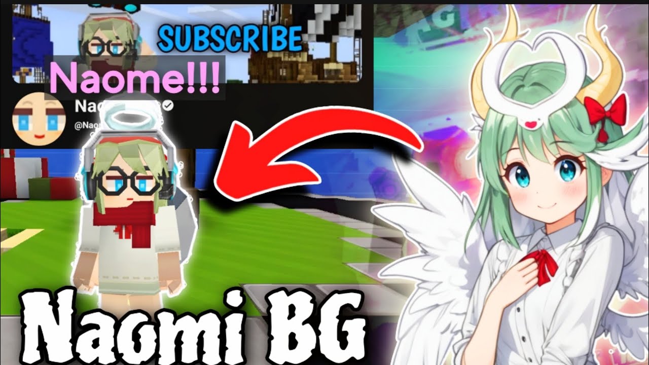 I became Naomi BG in Bedwars 🤫🤫!!(BIockman GO)